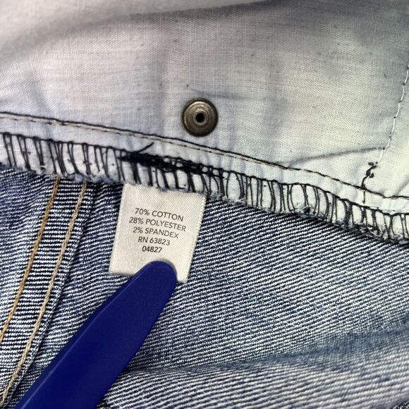 Christopher & Banks Jeans Straight Leg Classic Fit Denim Medium Wash Womens 28.5 - Picture 15 of 16